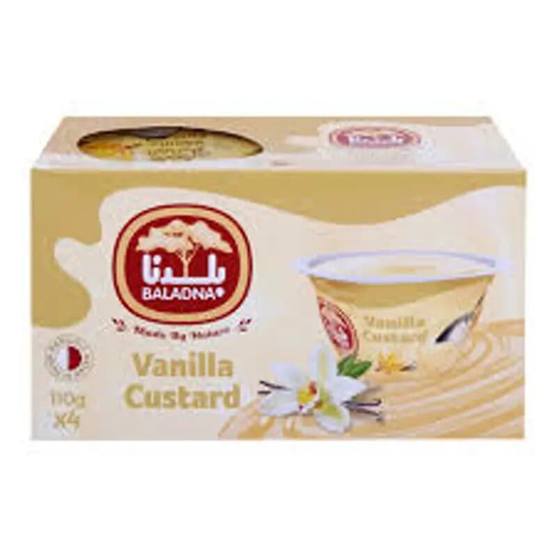 Baladna Custard Vanilla 4 x 110 g
