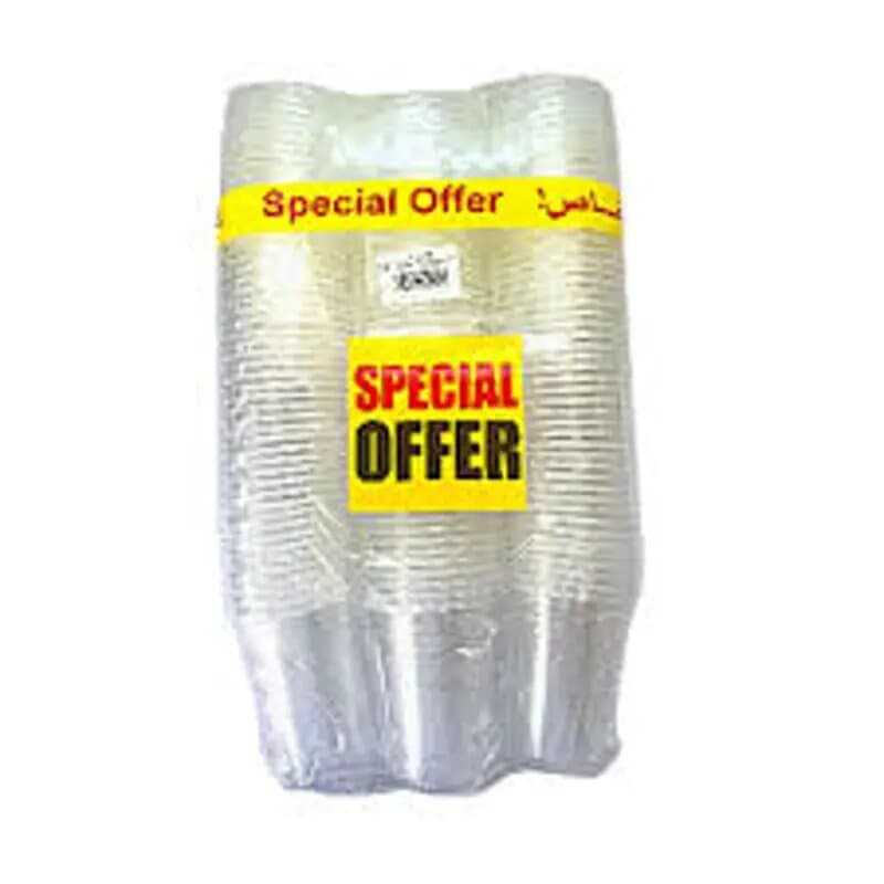 Hotpack Plastic Cup 7 oz 5 Pc Pack