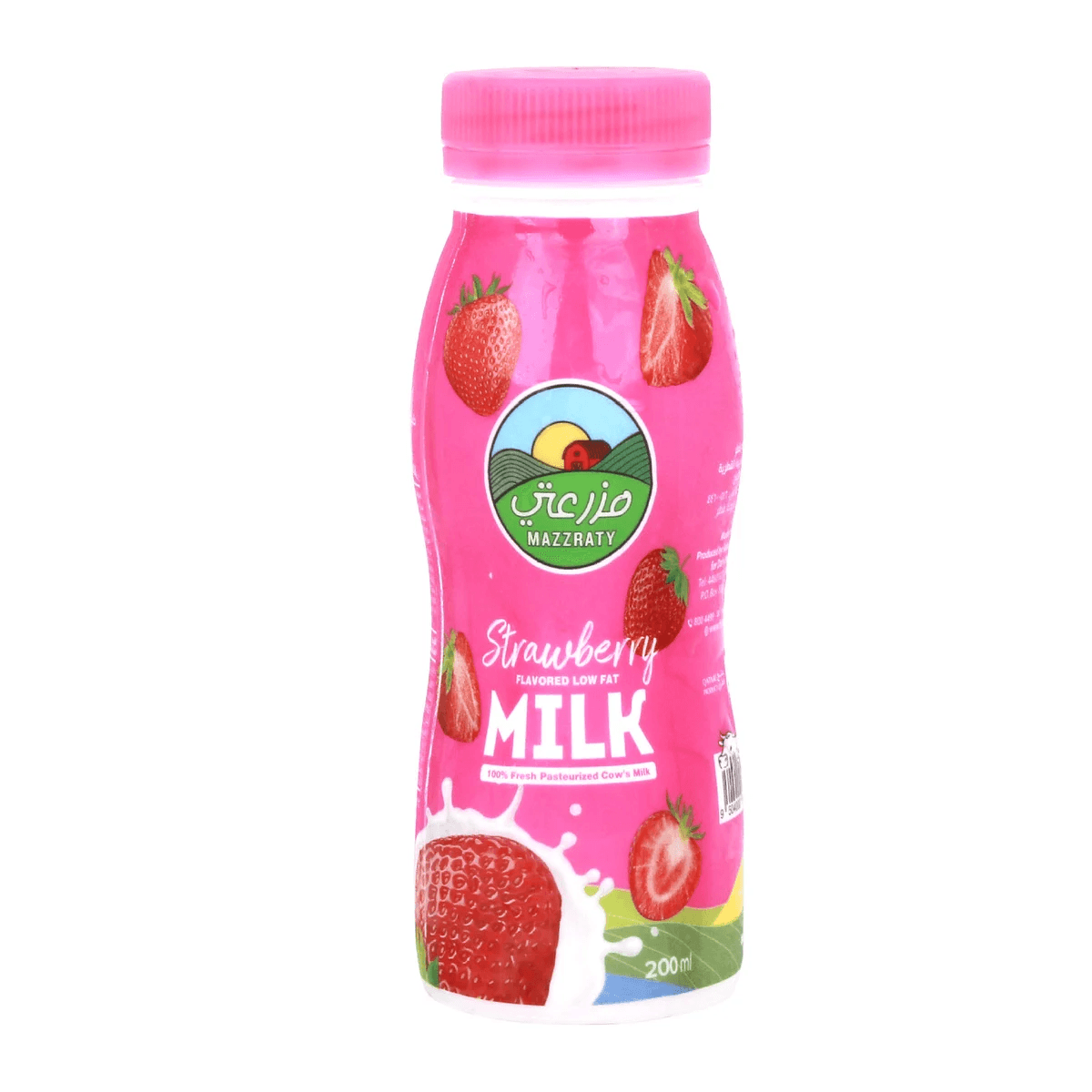 Mazzraty Flav Milk Strwbry 200 mL