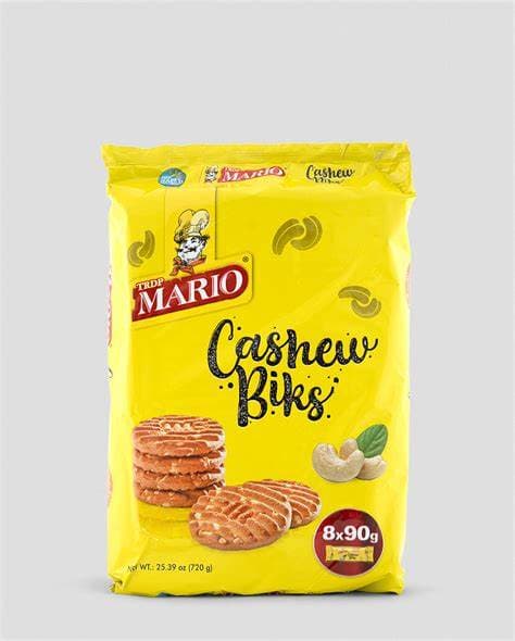 Mario Cashew Biks Biscuits 720 g