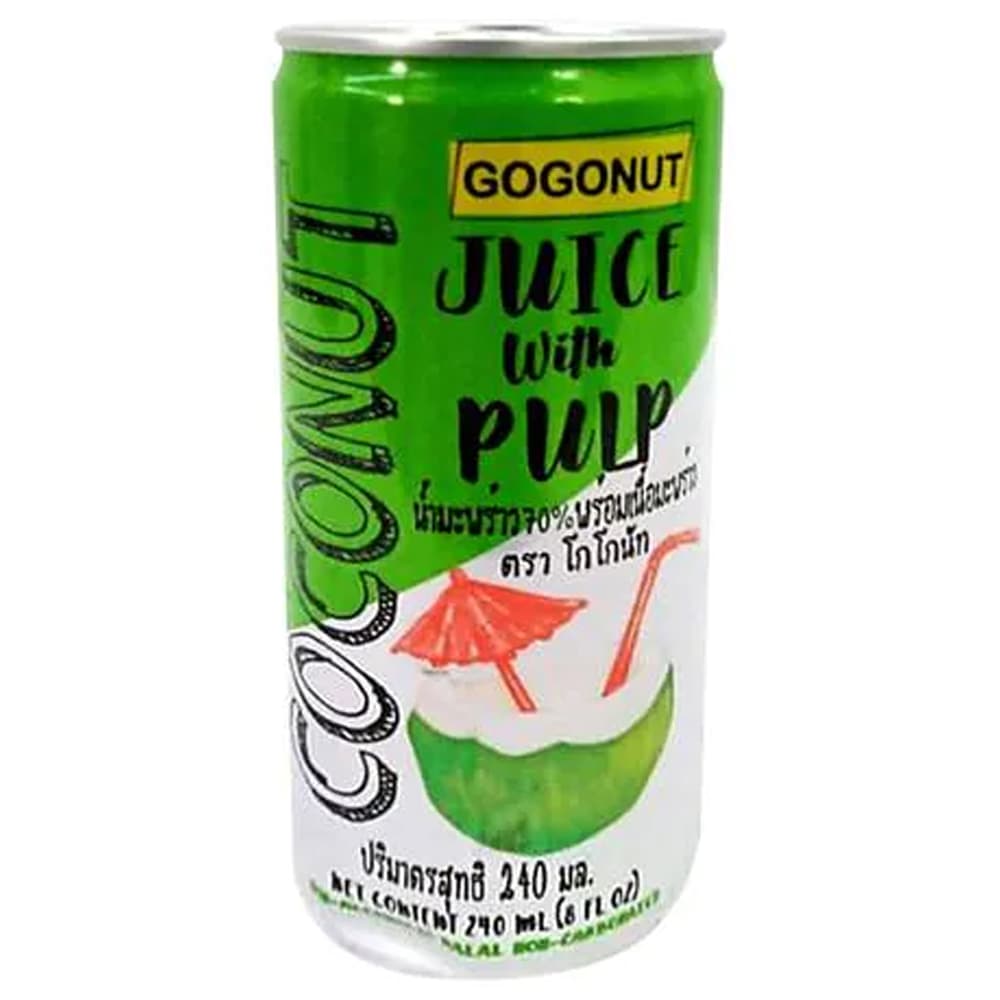 Gogonut Coconut Water With Pulp 240 mL