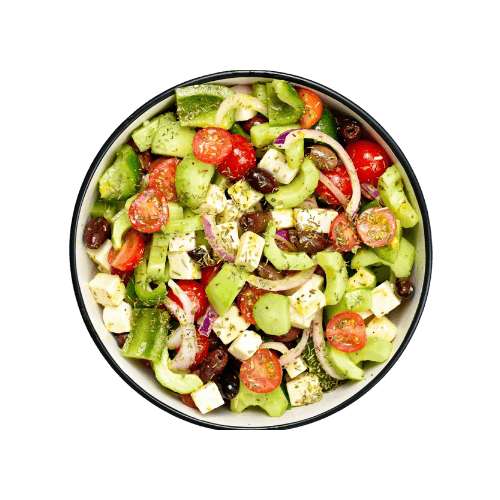 Greek Vegetable Salad with Cheese 500 g