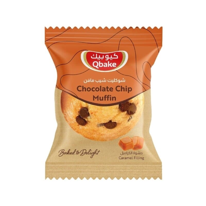 Qbake Chocolate Chip Muffin 60 g