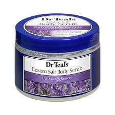 Dr Teals Epsom Salt Body Scrub Lavndr 454 g