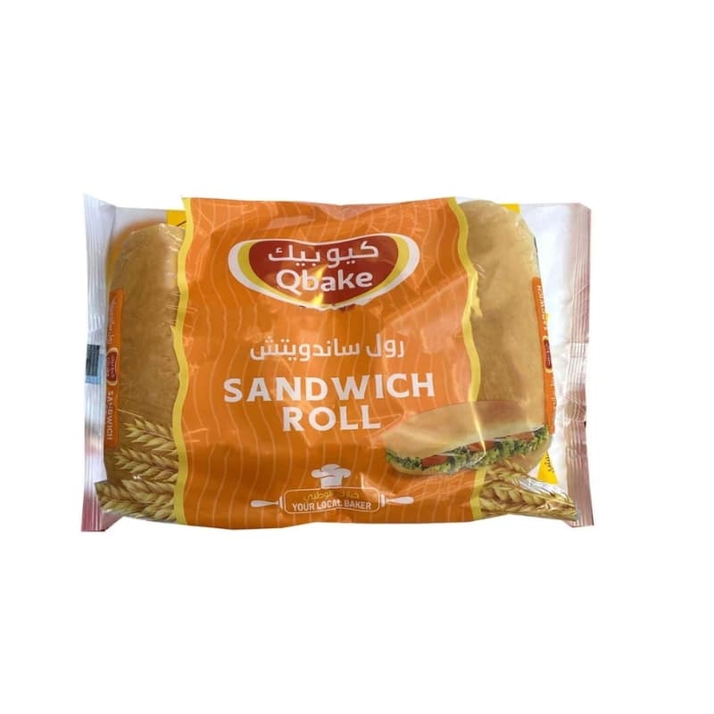 Qbake Sandwich Roll 60 g 4s