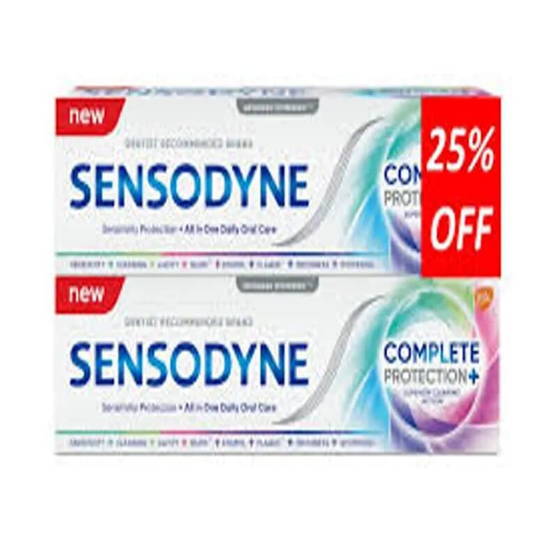 Sensodyne Toothpaste Protctn Whitnig 75 mL x 2s25%of