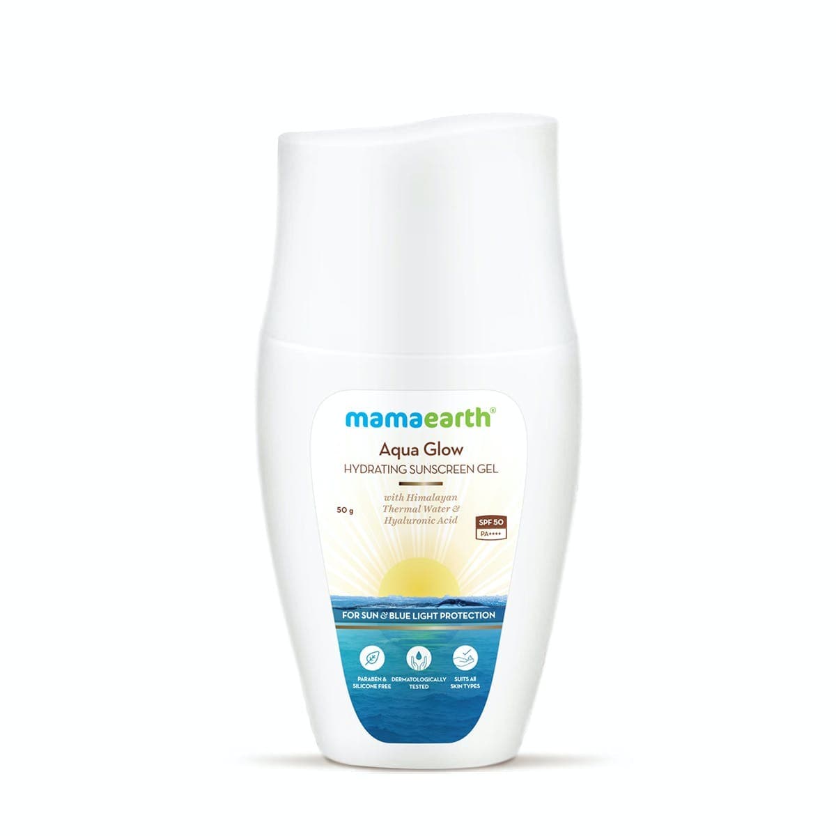 Mamaearth Aquaglow Hydrating Sun Screen SPF 50 Gel 50 g