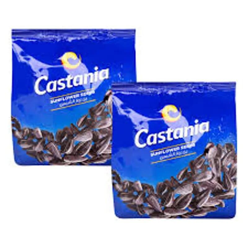 Castania Unsalted Sunflower Seeds 2 x 250 g