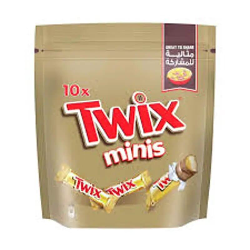 Twix Minis 10 Pc 200 g