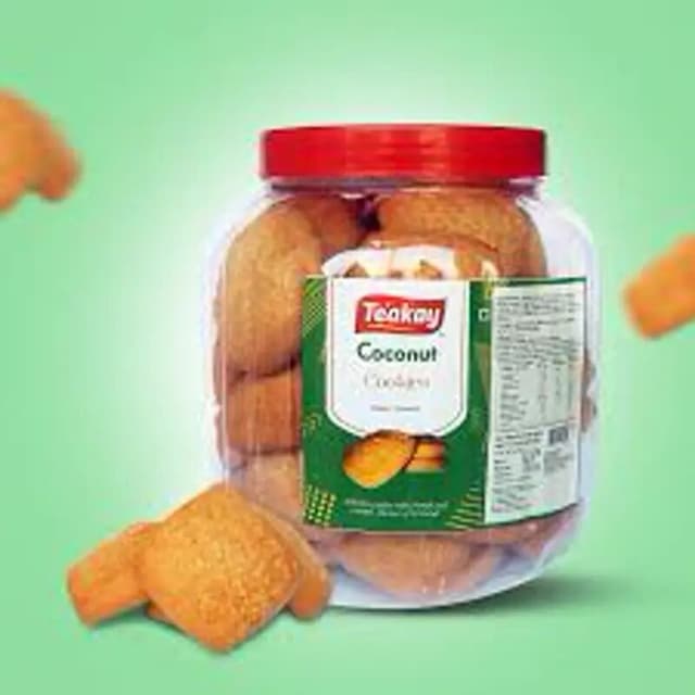 Biswas Coconut Cookies Jar 400 g / 350 g
