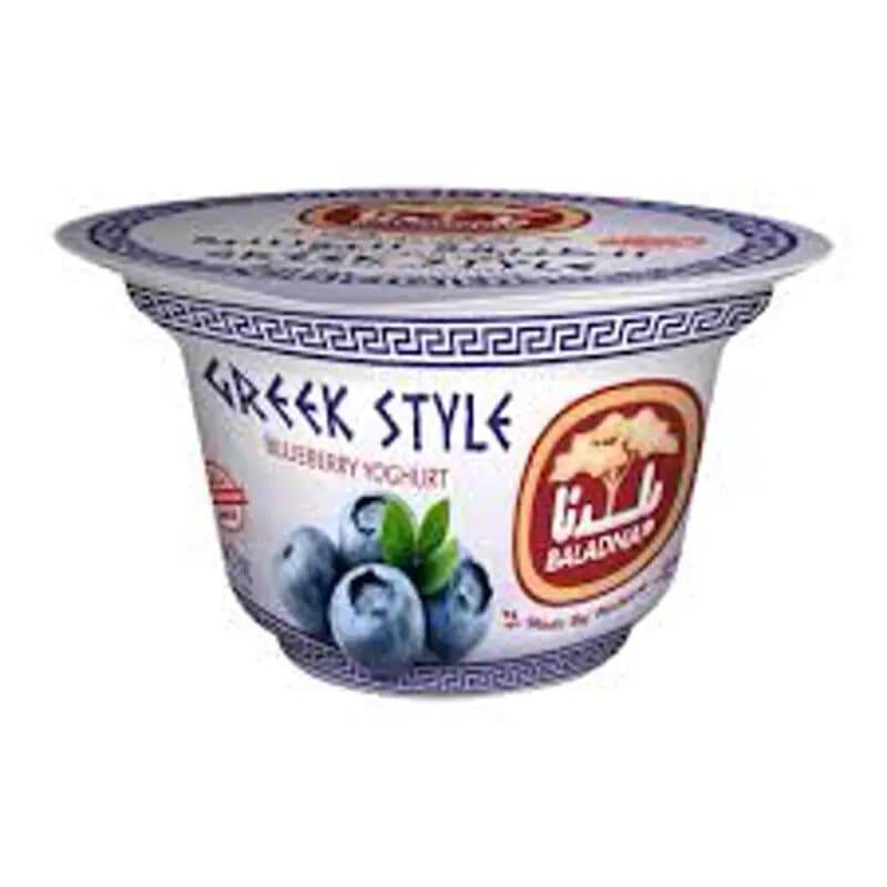 Baladna Greek Style Blueberry Yoghurt 3 x 150 g + 1