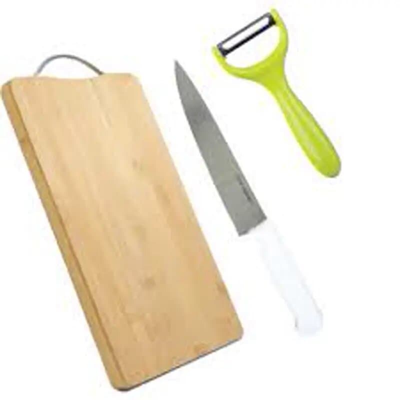 Homeway Cutting Board + Knife + Peeler