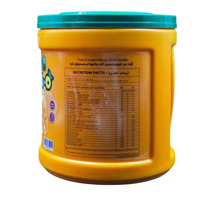 Fruit-o Instant Drink Mango (Natural) 2.5 Kg