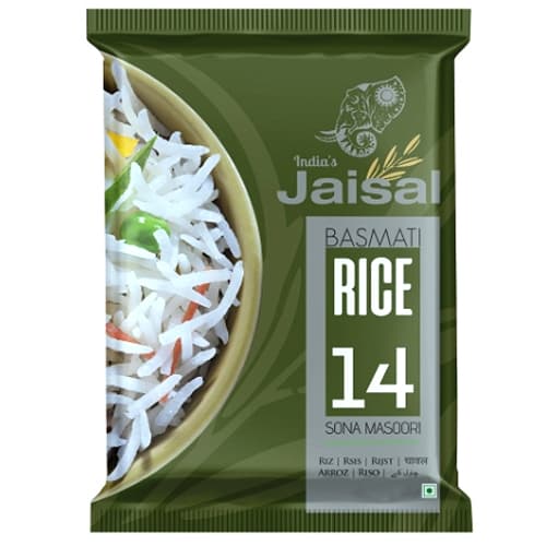 Jaisal Sona Masoori Rice 5 Kg