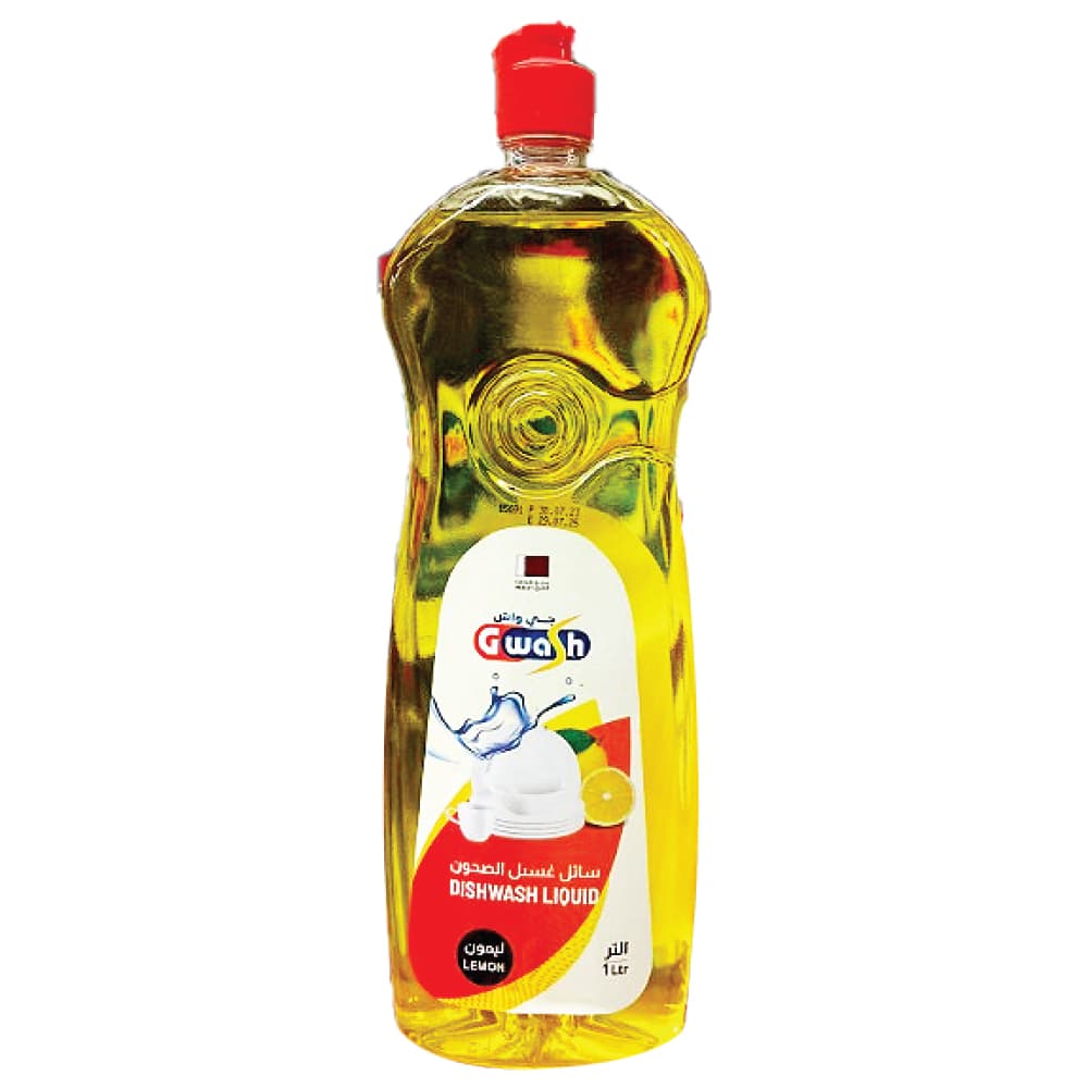 G Wash Dish Wash Liquid Lemon 1 L