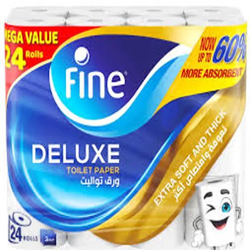 Fine Toilet Tissues Deluxe 24 x 140sheet