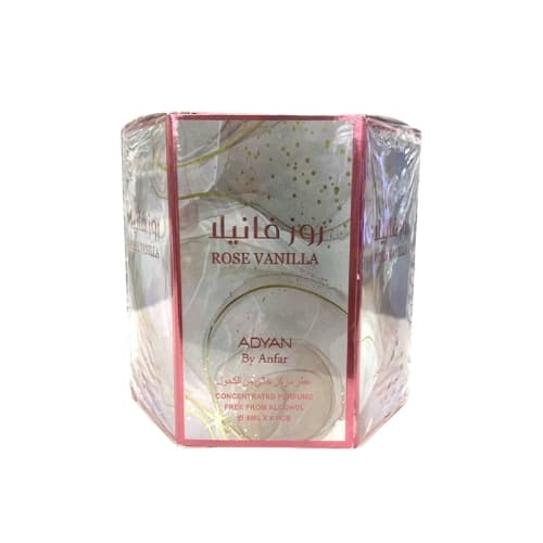 Adyan Roll On Rose Vanilla 6 x 6 mL
