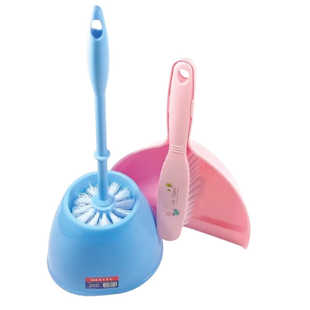 Sirocco Dustpan W/brush 5518 + Toilet Brush 167