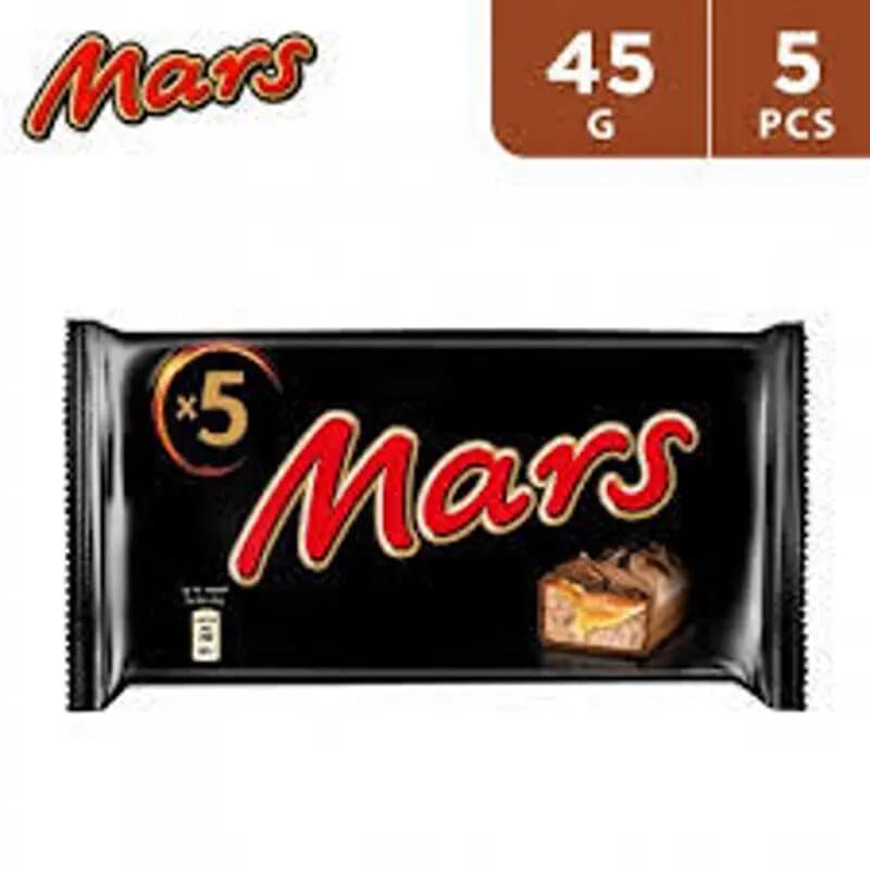 Mars Standard Chocolates 5 x 45 g