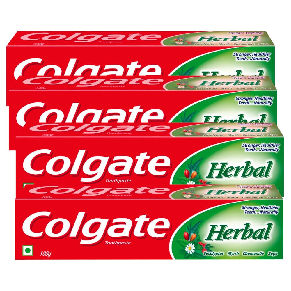 Colgate Herbal Toothpaste 4 x 100 mL