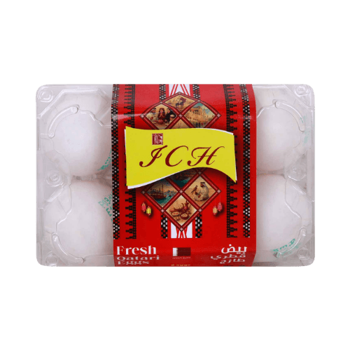 ICH Alda Qatar Fresh White Eggs 6 Pc
