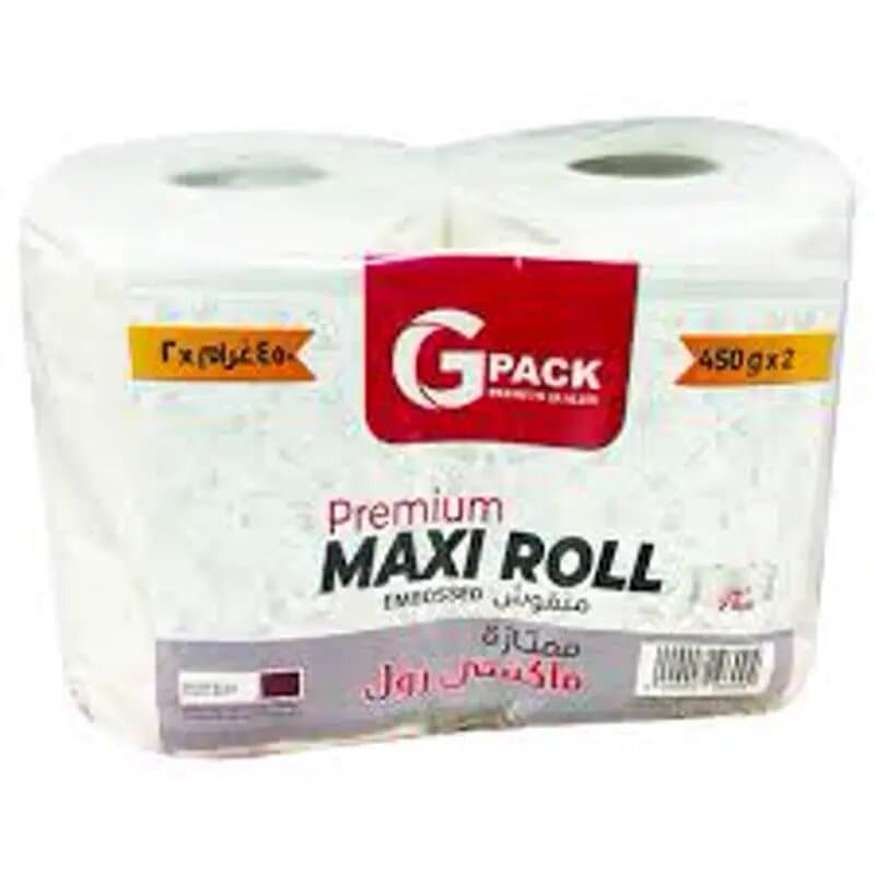 G Pack Maxi Roll 2 Ply 250 Mtr