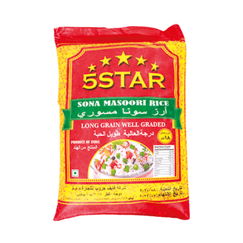 5 Star Sona Masoori 18 Kg
