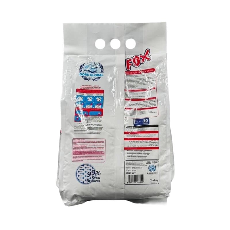 Fox Detergent Powder 3 Kg