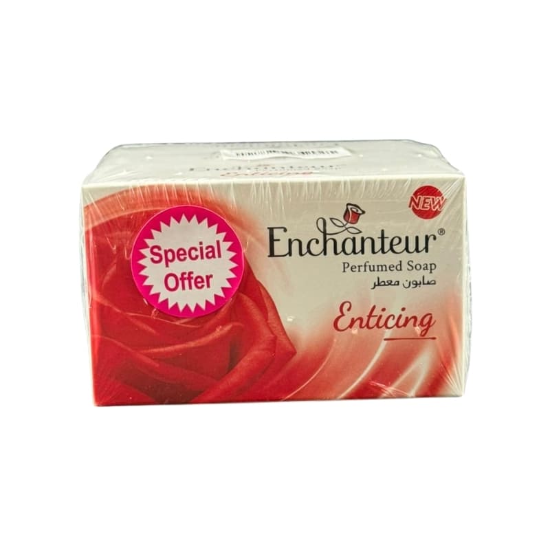 Enchanteur Soap 3 x 125 g Assorted