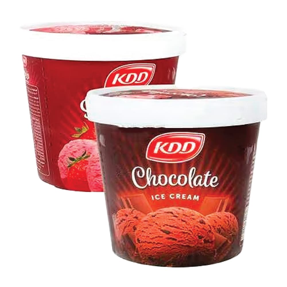 Kdd Ice Cream 2 x 1 L Assorted