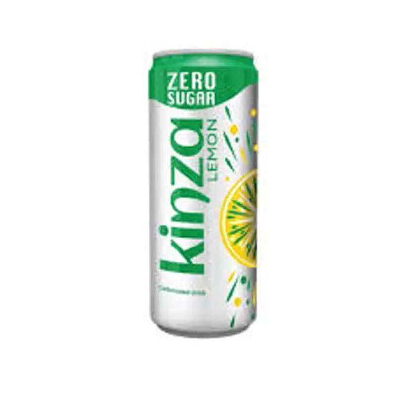 Kinza Lemon Zero Carbonated Drink 250 mL