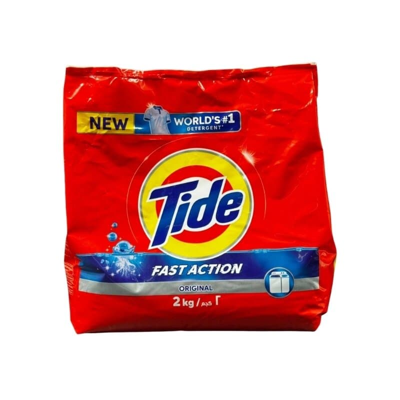 Tide Hs Fast Action Detergent Orginal 2 Kg
