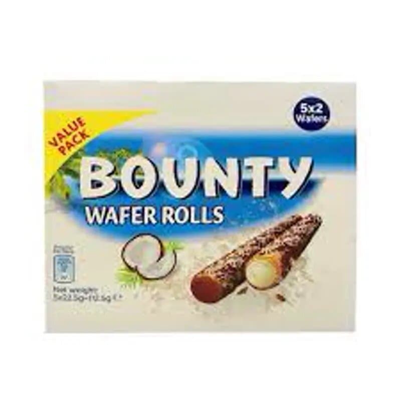 Bounty Coconut Roll Wafer 5 x 22.5 g/23.4 g