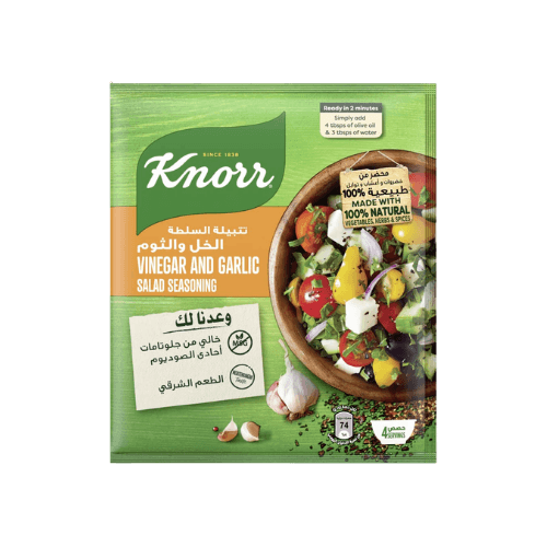 Knorr Salads Seas Vinegar & Garlic 4 x 10 g