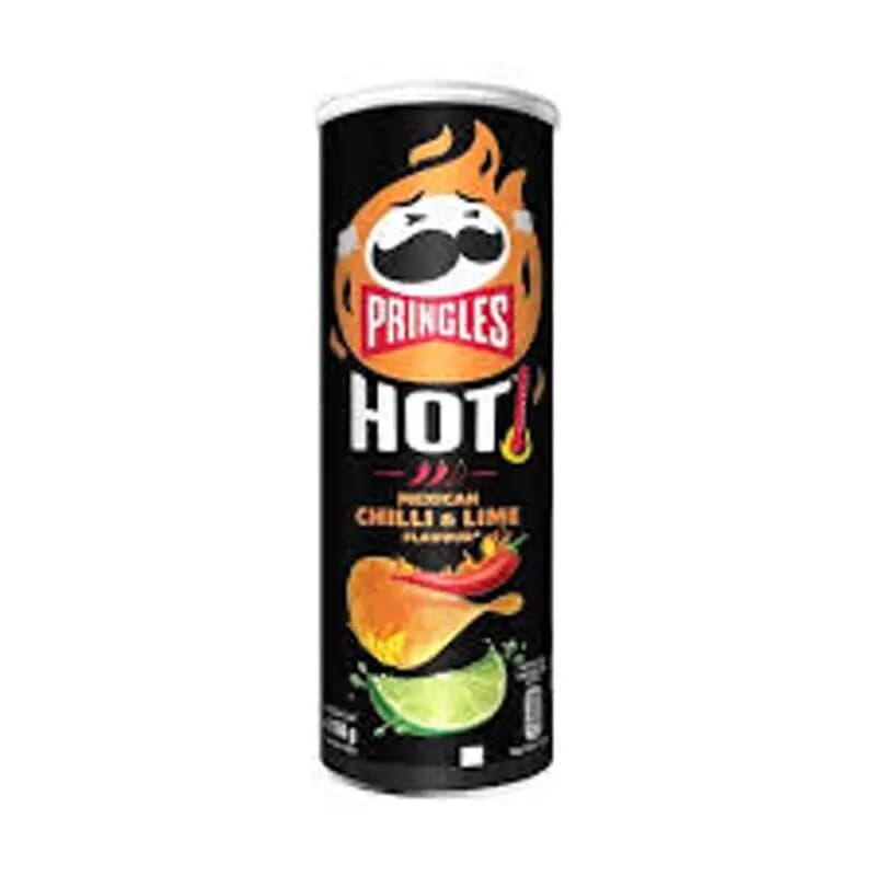 Pringles Chips Hot Chilli & Lime 160 g