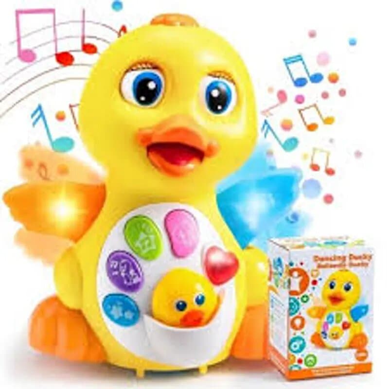 Tass Toys B/O Duck W Lght & Music Zr147-1 Res