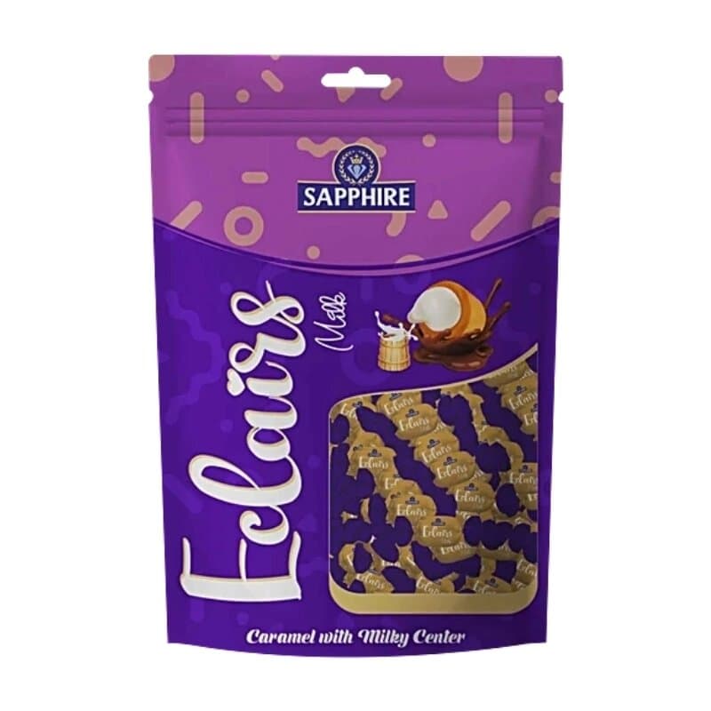 Sapphire Eclairs Caramel With Milky Centre 300 g