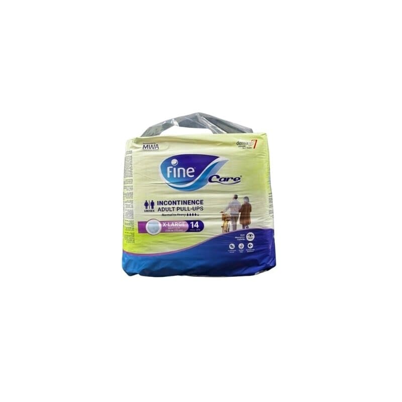 Fine Care Adlt Diaper Pullup Xl 14 Pc W130to170 Reg