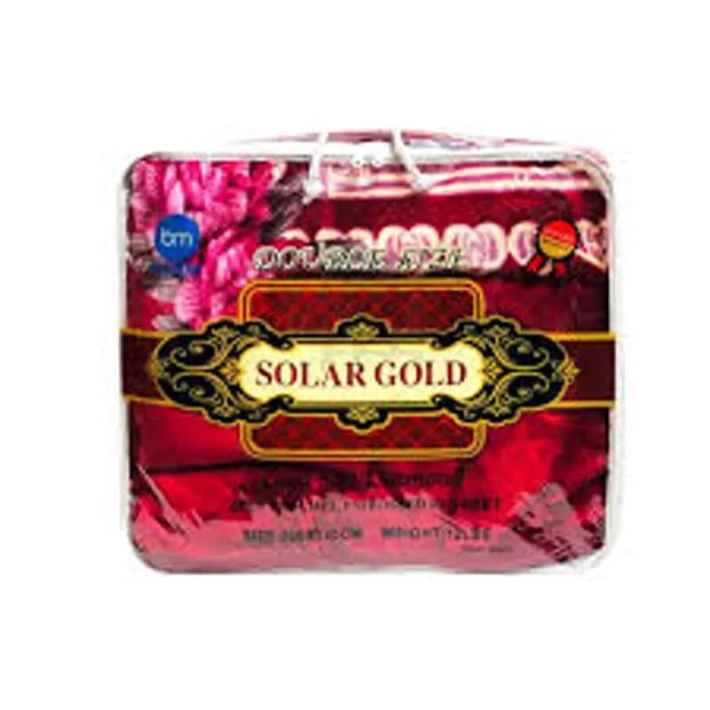 Solar Bm One Double 2ply Blanket 200 x 240 Cms 8 Kg