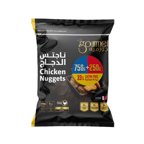 Gourmet Chicken Nuggets 750 g + 250 g Free