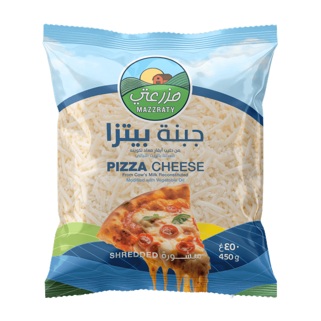 Mazzraty Shredded Pizza Cheese 450 g