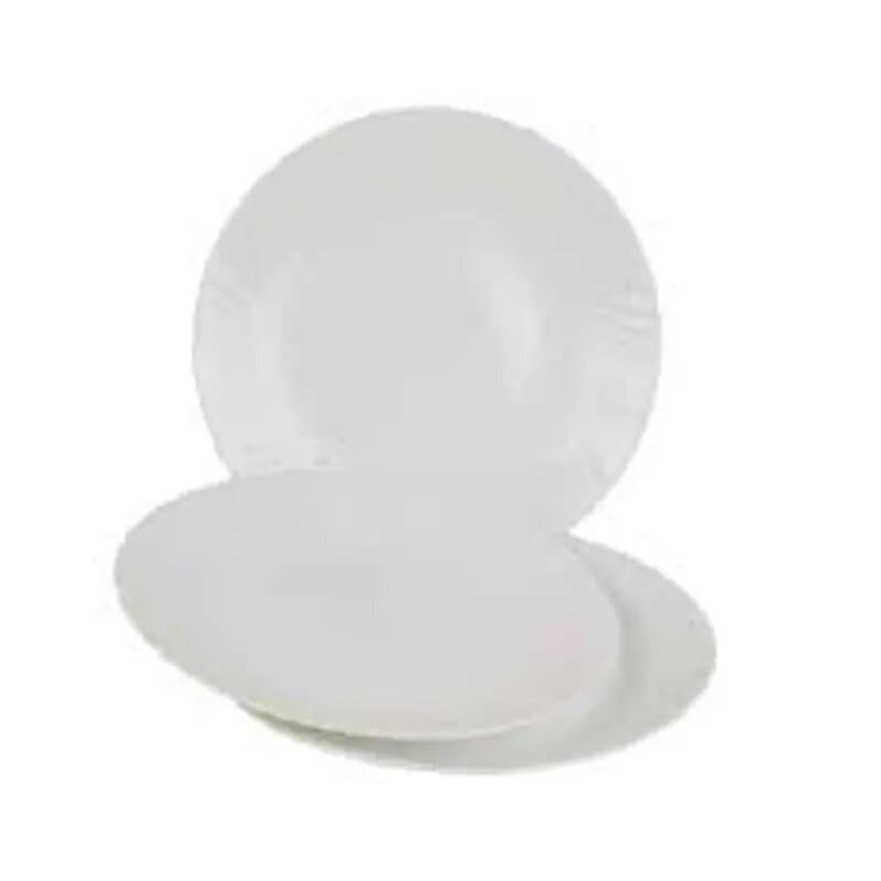 Gitco Dp4818 Opalware Dinner Plate 10.5 x 3 Pc Set