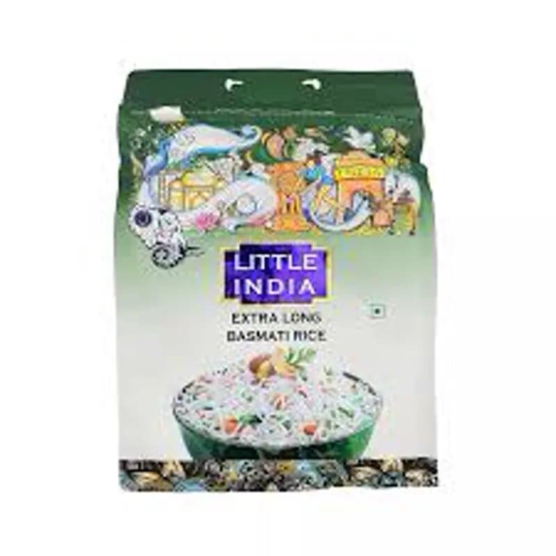 Little India 1121 Long Grain Basmati Rice 5 Kg