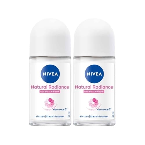 Nivea Women Deo Roll On Natural Tone 2 x 50 mL
